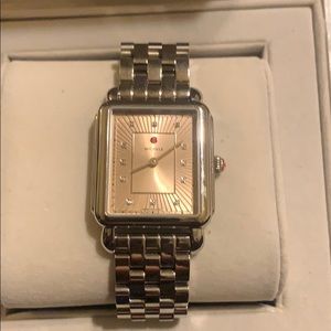 Michele deco lol diamond bracelet watch